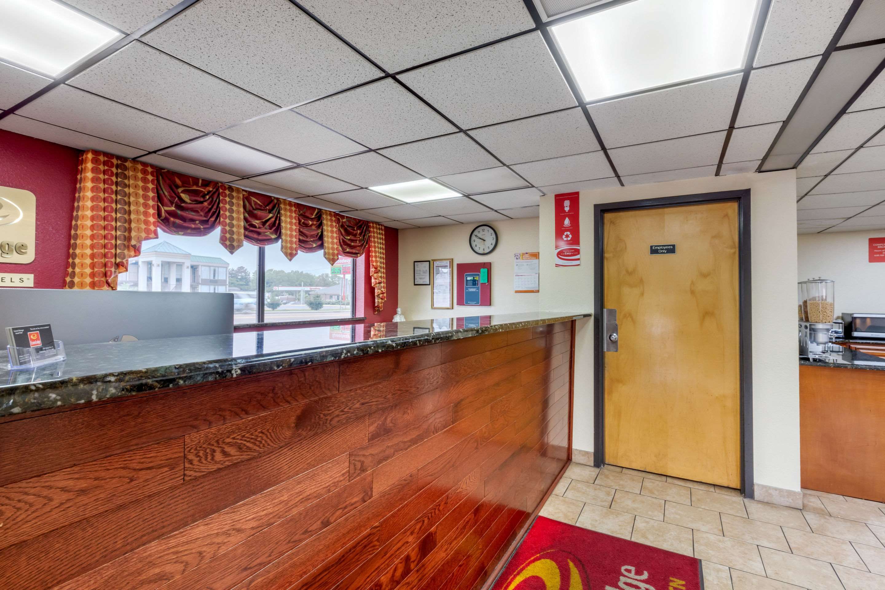 Front desk