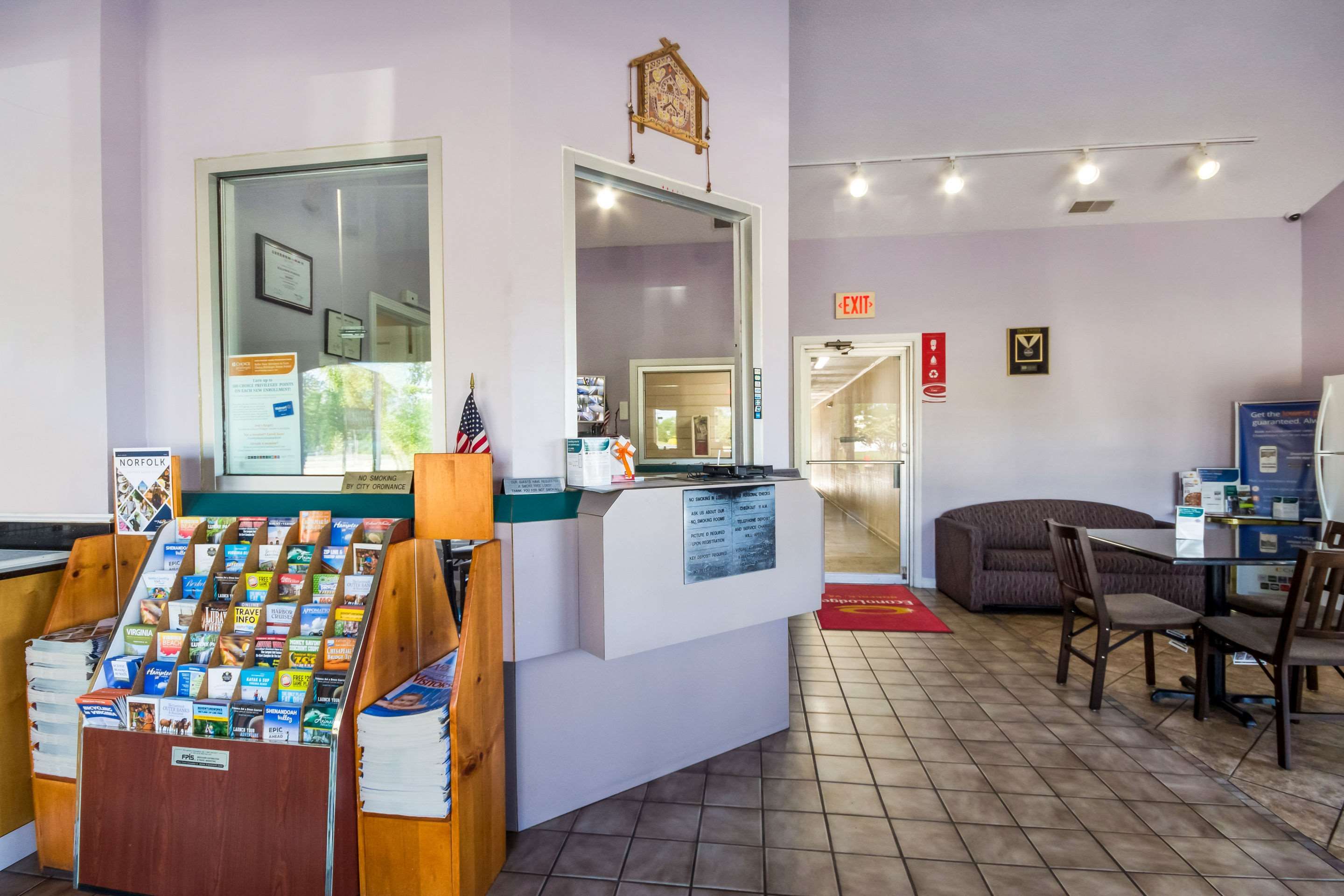 Front desk