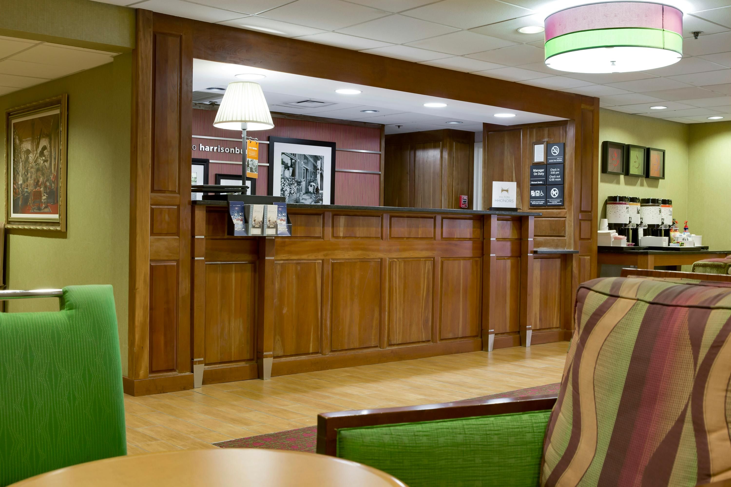 Front desk