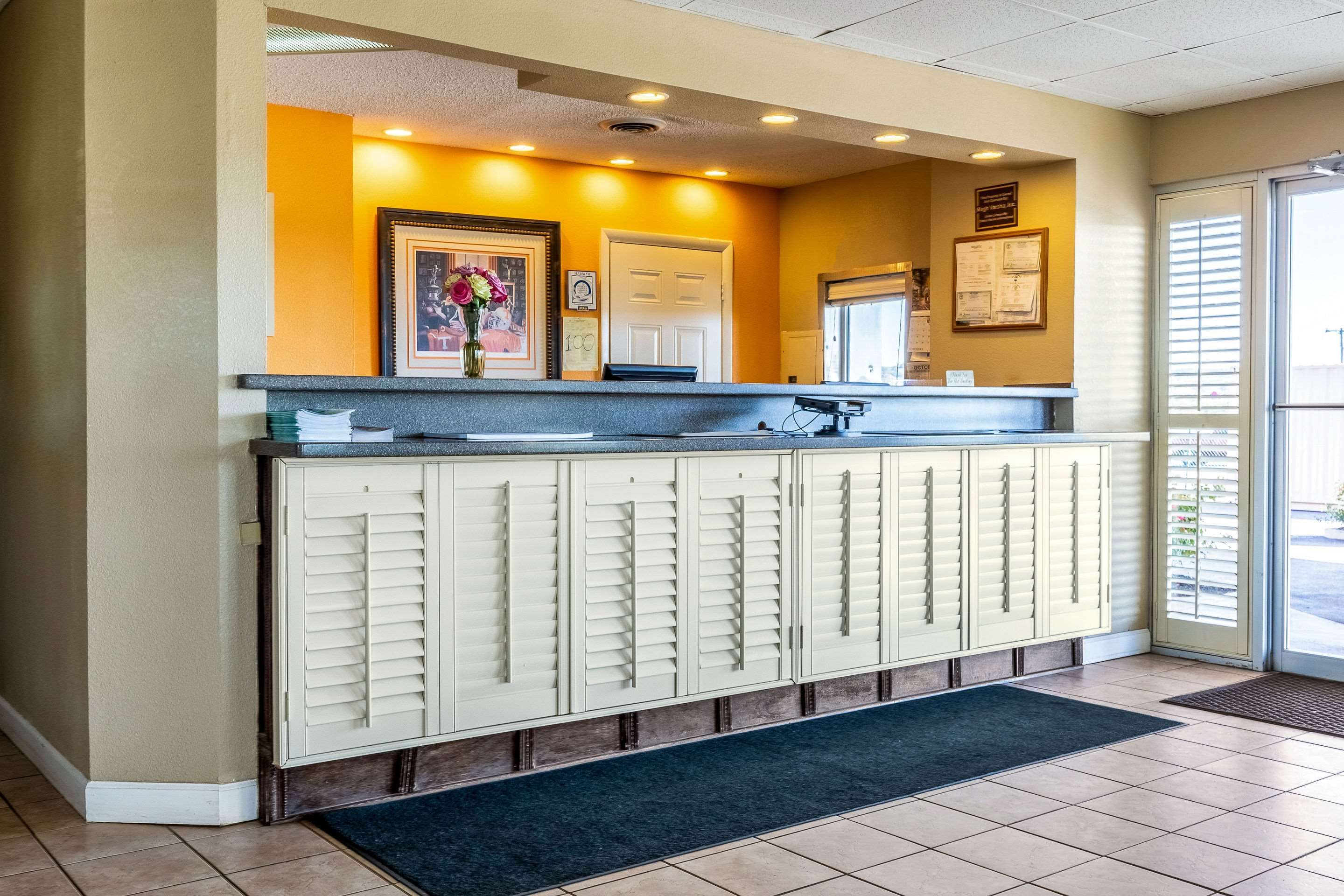Front desk
