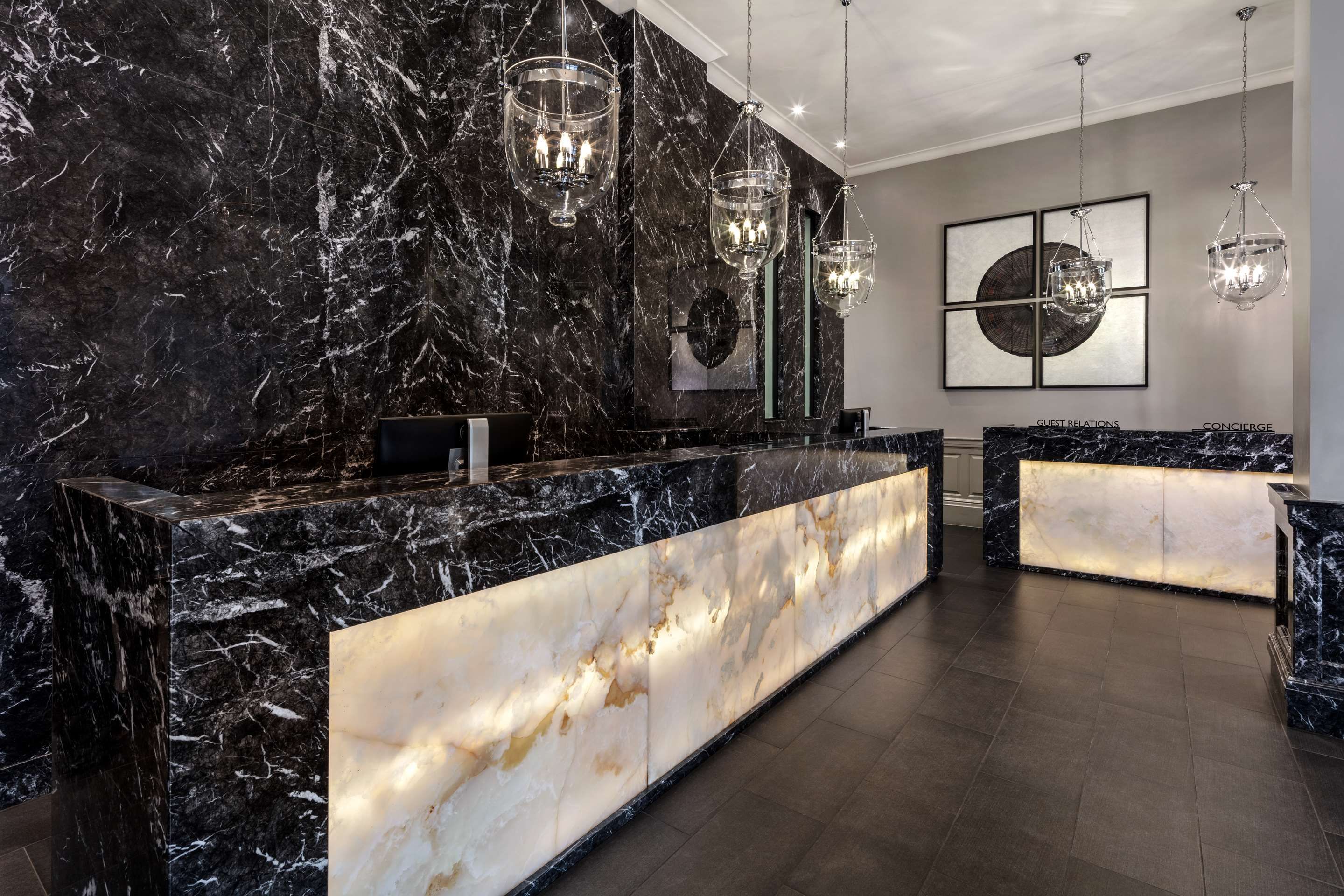 Front desk