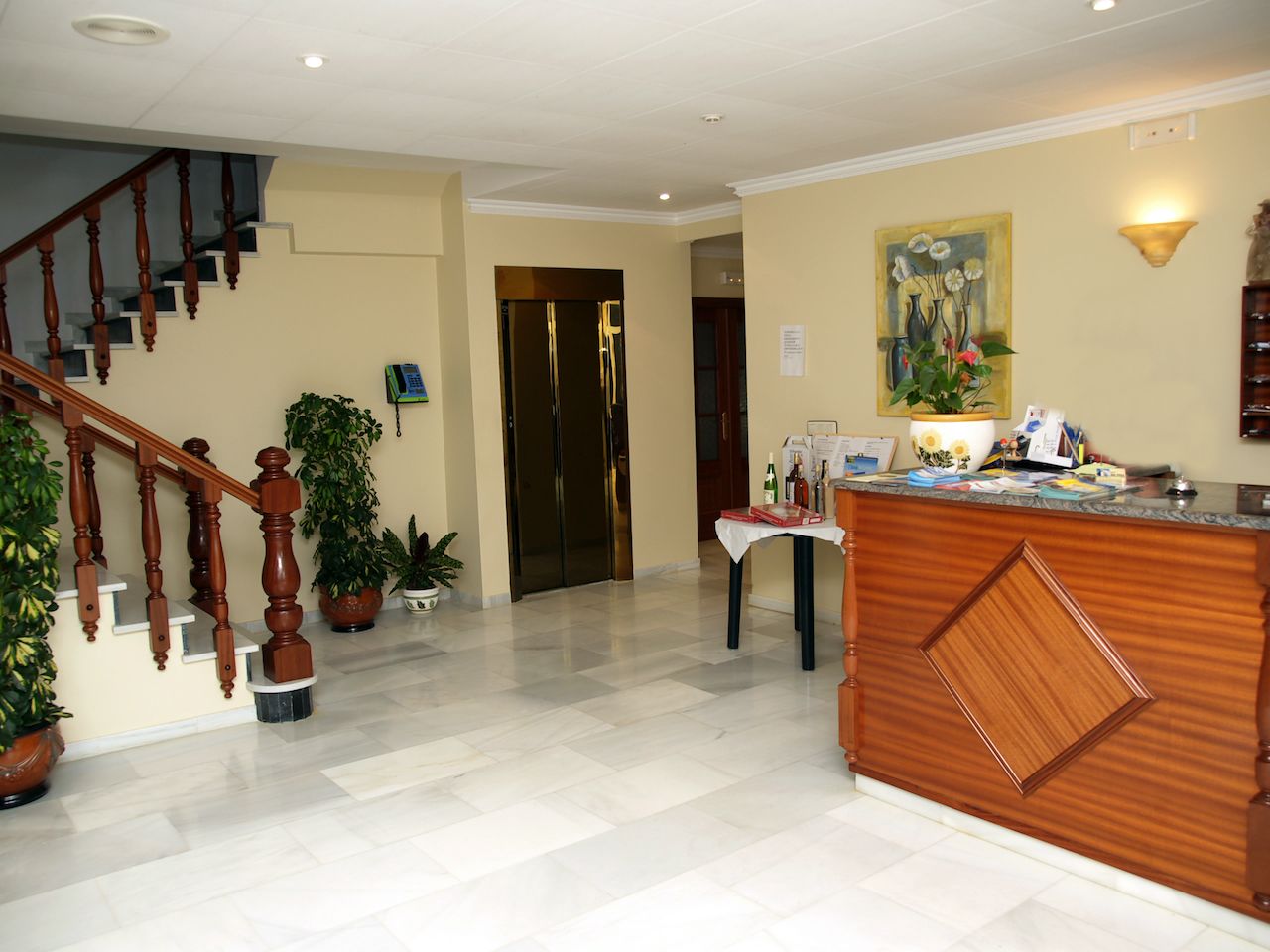 Front desk