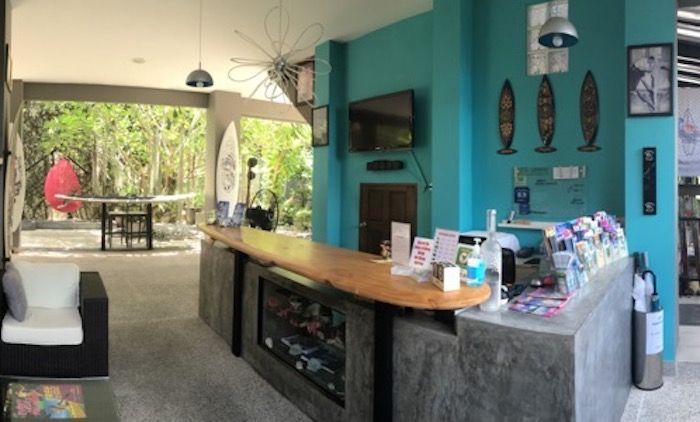 Front desk